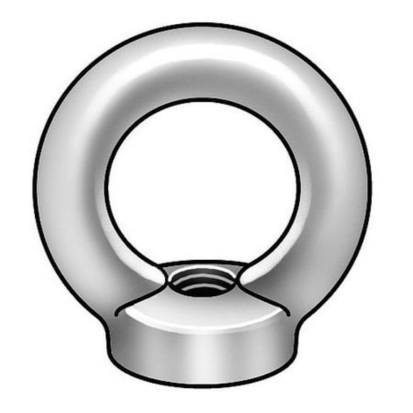 1 Pc of Eye Nut Style A,316 SS,3/4-10 EN-8-316SS 1 Pc of Eye Nut Style A,316 SS,3/4-10 EN-8-316SS